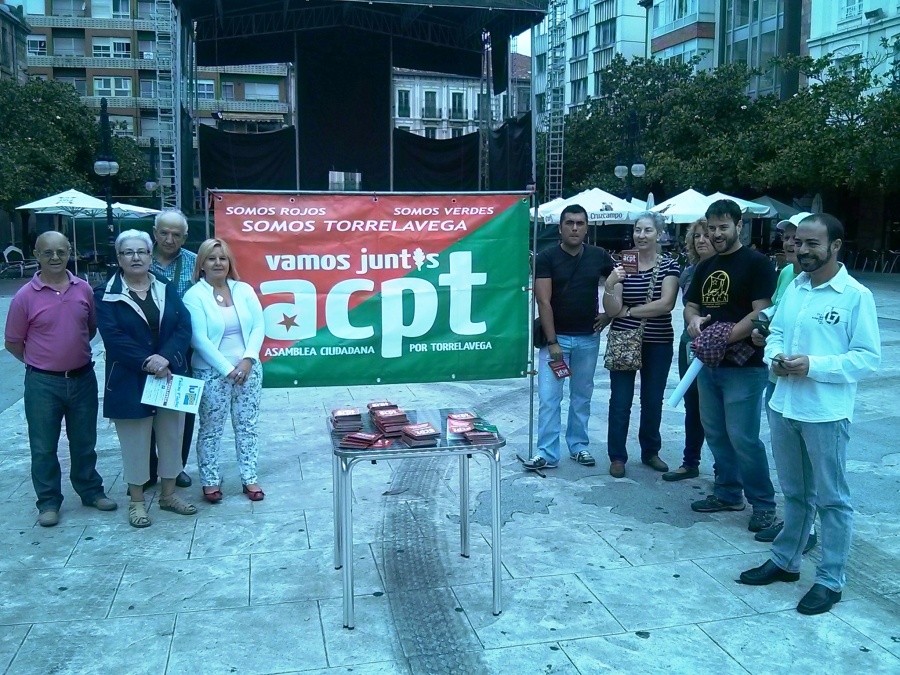 Un momento de la presentación de la Campaña, en el Boulevard Demetrio Herrero